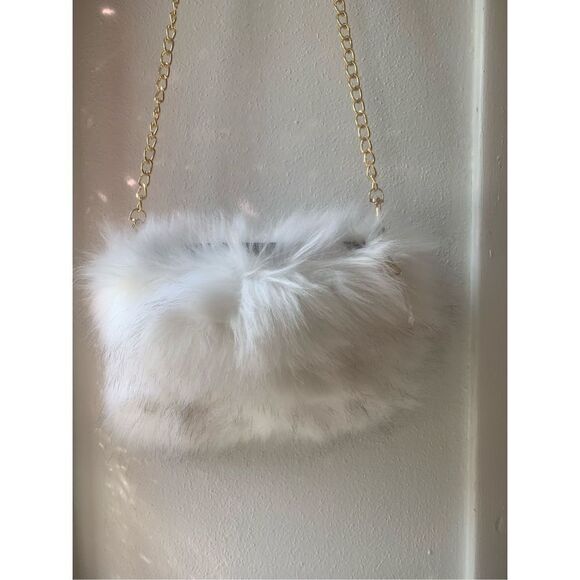 Faux Fur Crossbody Bag - Picture 2 of 7
